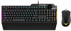 TUF Gaming K1 Keyboard and M3 Gen2 Mouse RGB Desktop Kit (UK Layout)