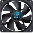 Silent 9 Black, 92mm Quiet Case Fan