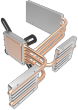 Streacom ST-LH6 Additional CPU Cooling Kit for DB4