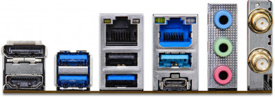 Rear motherboard ports